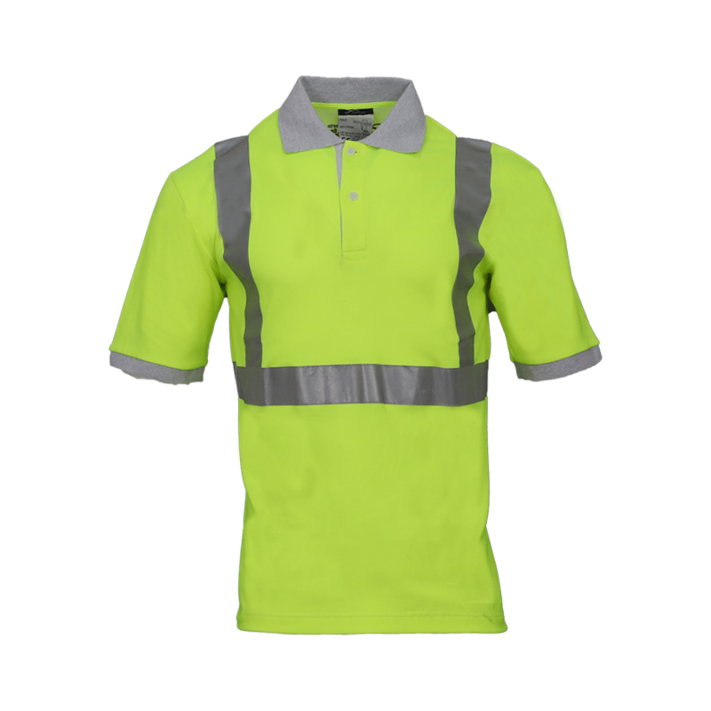 hi vis polo traffic outdoor polo shirt